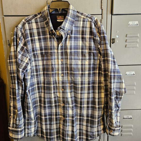 Ridgecut Mens Button Down flannel Shirt - size large - Picture 2 of 7